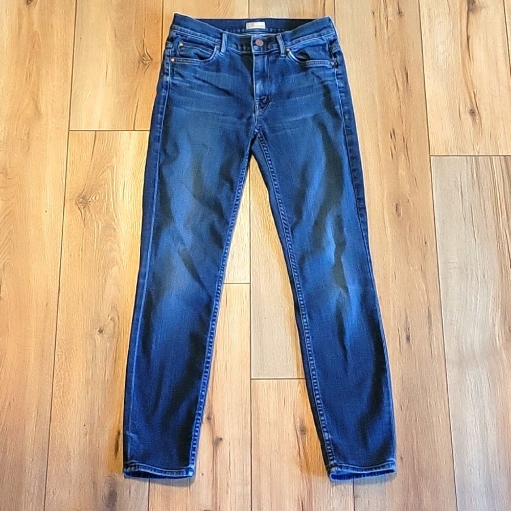 Mother The Muse Ankle ink & paper mid rise Jeans 27
